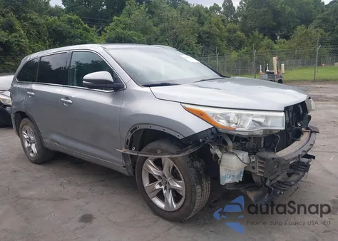 2016 Toyota Highlander Limited V6 из США, поврежденный, VIN 5TDYKRFH4GS152143